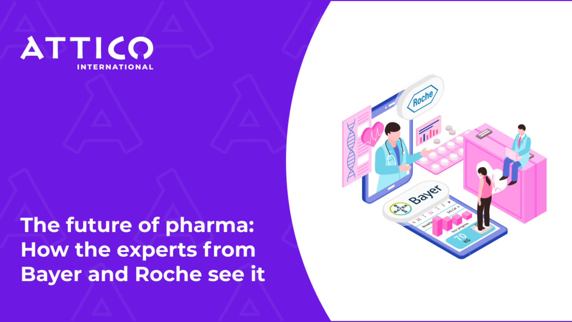 The future of pharma: How the experts from Bayer and Roche see it