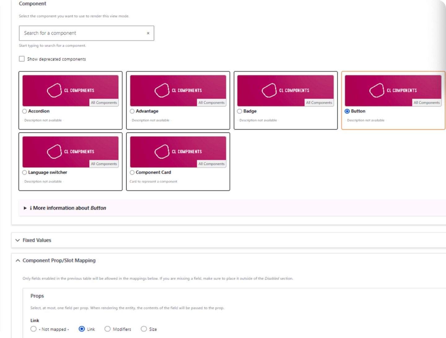 SDC Component and Entity View Display SDC