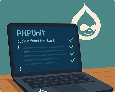 Which QA frameworks are used in Drupal autotesting?