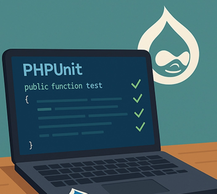 Which QA frameworks are used in Drupal autotesting?