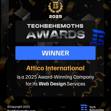 Delighted to announce that Attico International is the 2025 awardwinning company in Lithuania for our Web Design services This recognition reflects our commitment to creating impactful highperforming digital experiences. Alongside web design we also...