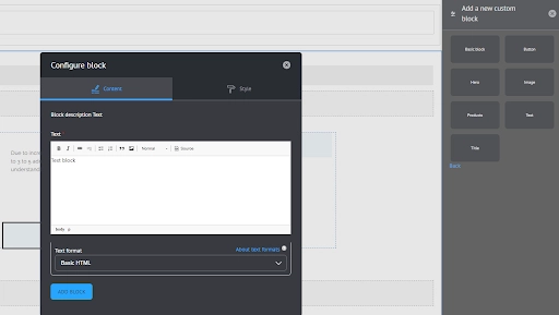 Attico's team developed the Layout Builder